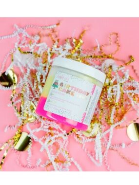 AMINNAH Birthday Cake Sugar Scrub